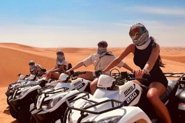 Starry Tours Quad Bike & Pool with Lunch in Agafay Desert