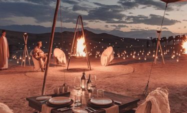 Starry Tours Desert Dinner at Agafay , Agafay Quad Bike , Sunset, Dinner Show Full Package